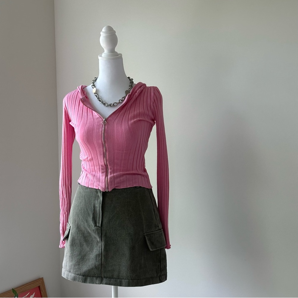 Women's Jacket Zip Up Drawstring Hooded Jacket Jackets Fashion